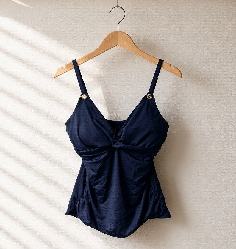 Lauren Ralph Lauren Navy Tankini top Women's 16