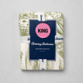 Tommy Bahama Beach Bluff Toile Green King Sham Set 2 Pcs
