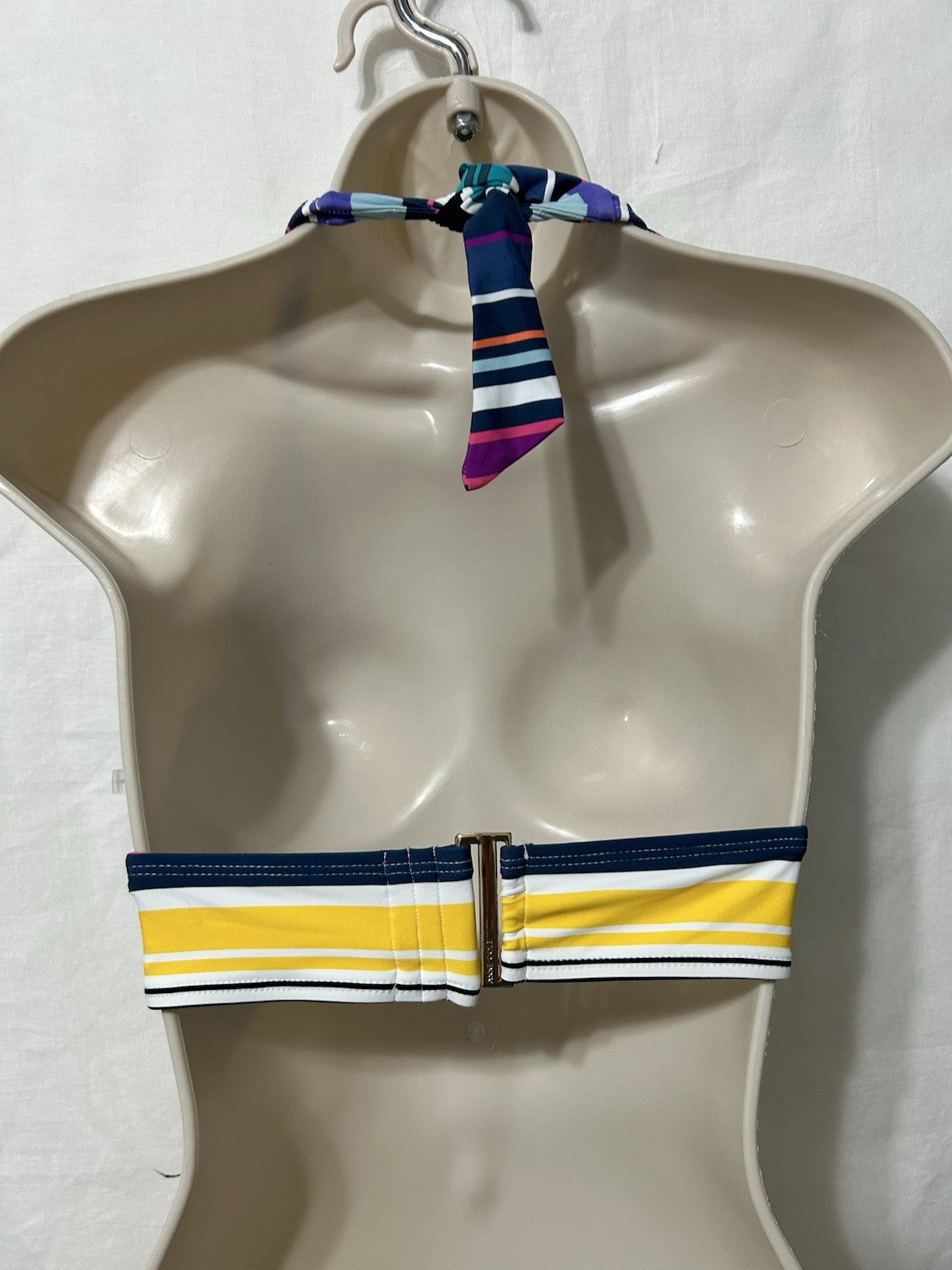 Anne Cole Stripped Bikini Top XS