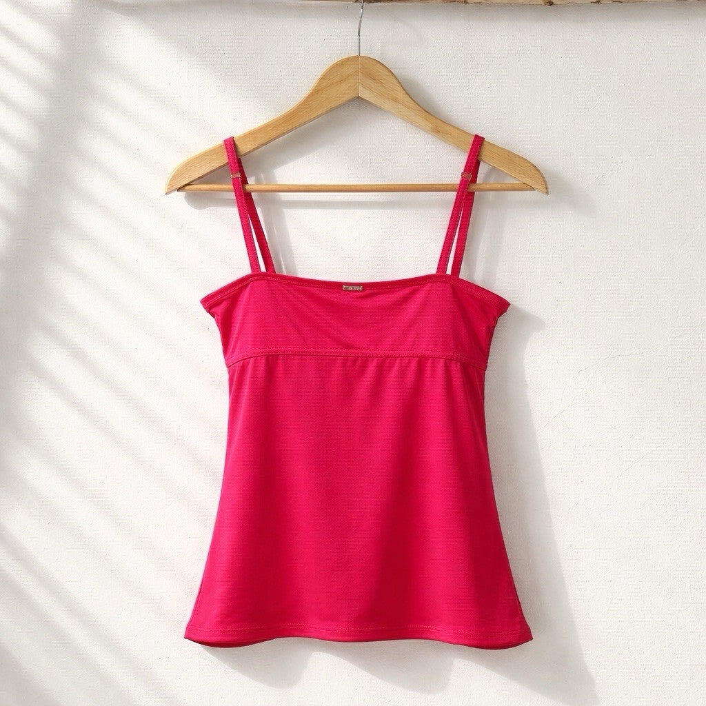 Anne Cole Pink Tankini Swim Top Bra Size34DD/36D