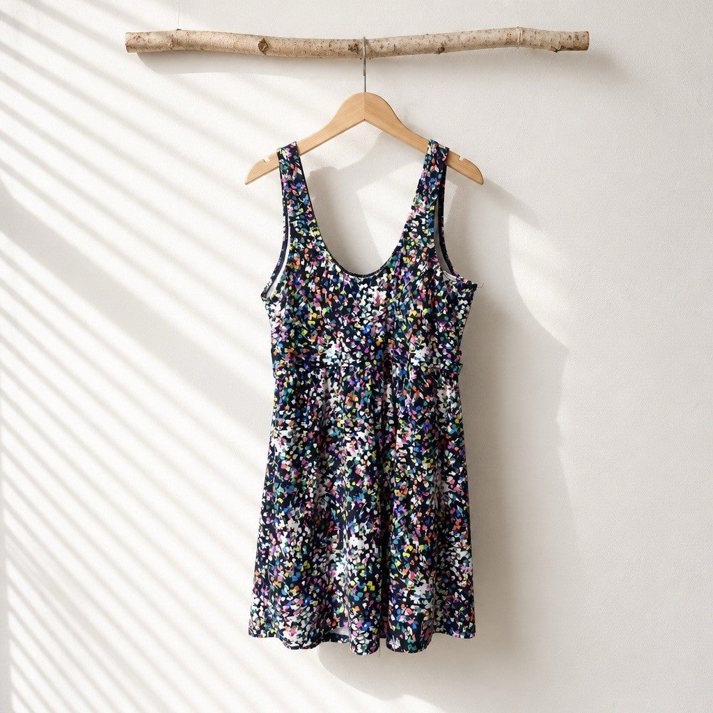 Island Escape Women's 10 Magnolia Printed Underwire Swim Dress