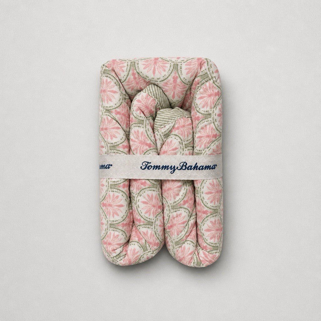Tommy Bahama Coastal Bay Pink King Sham Set