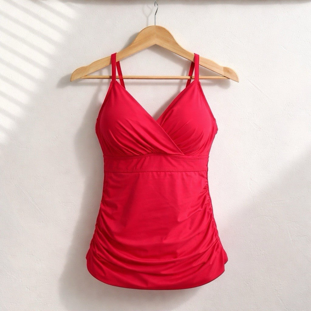 Anne Cole Pink Tankini Swim Top Bra Size34DD/36D